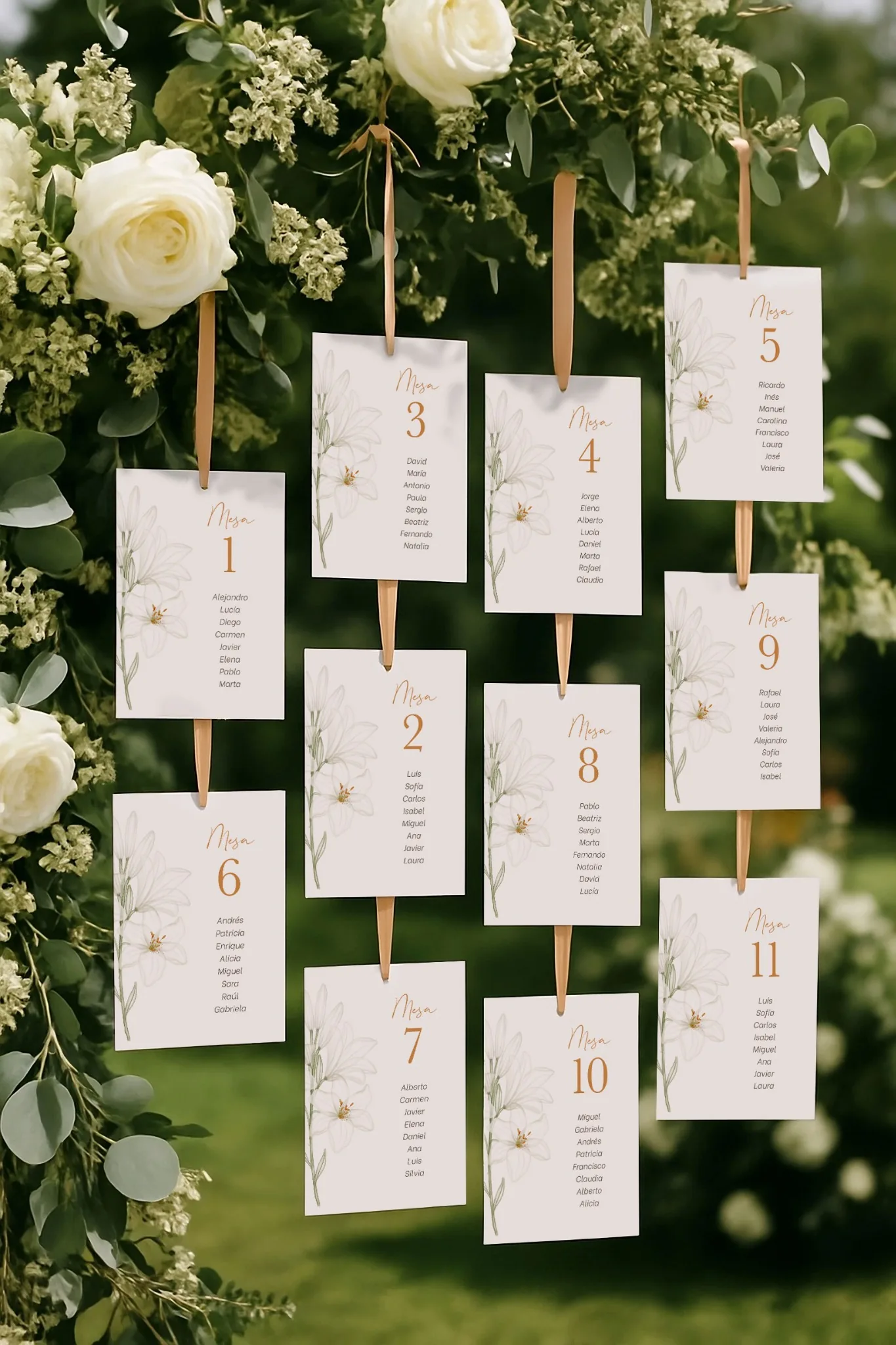 Colección Albor - Seating Plan