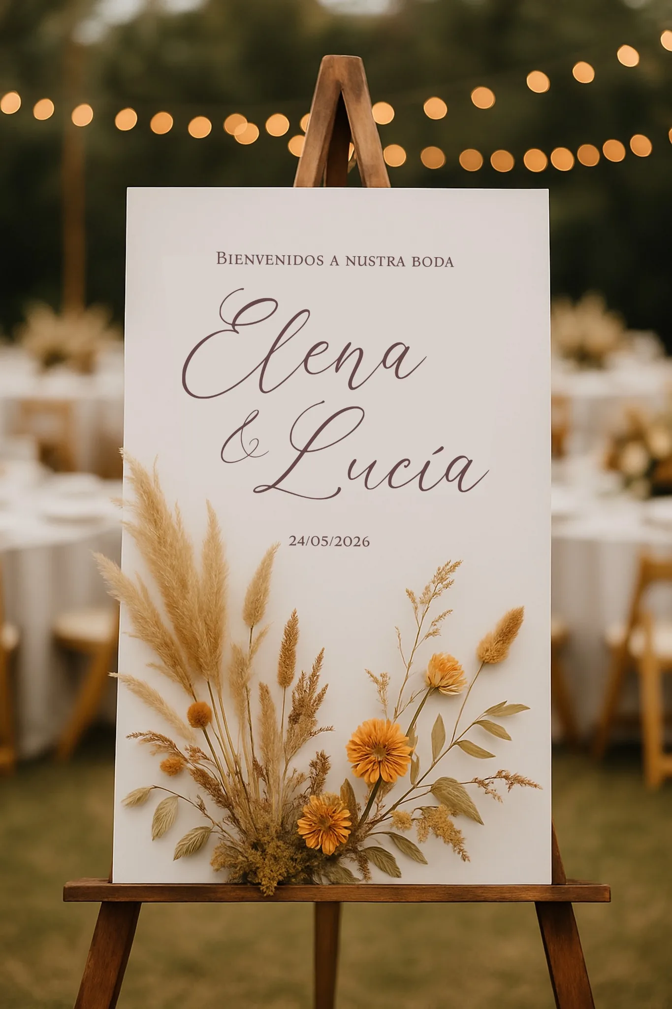 Colección Raíces - Cartel Bienvenido