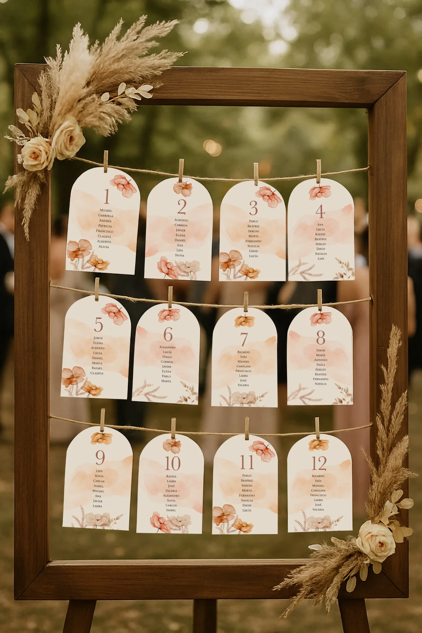 Colección Raíces - Seating Plan